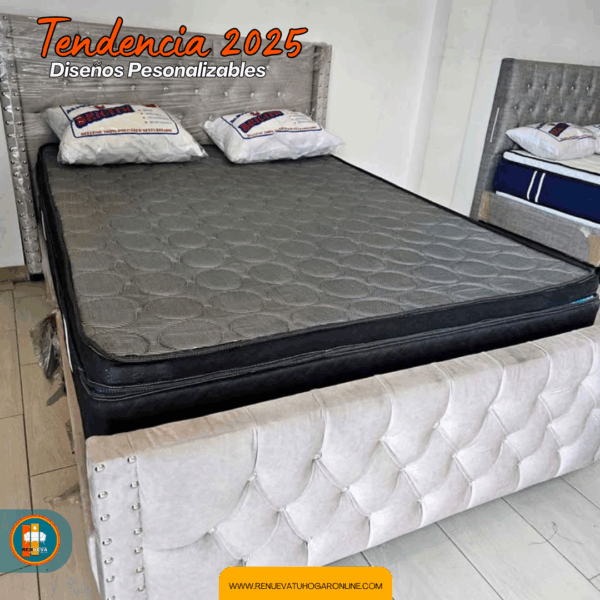 Combo : Base + Espaldar + Colchon