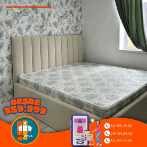 Combo : Base + Espaldar + Colchon Modelo: basic-35