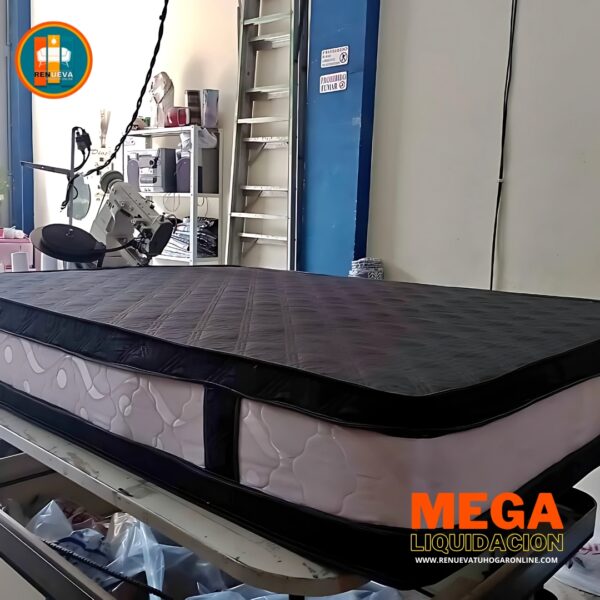 Pillow Top 3D Semi Ortopedico de 40 cm de grueso