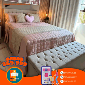 Combo : Base + Espaldar + Colchon Modelo: basic-43