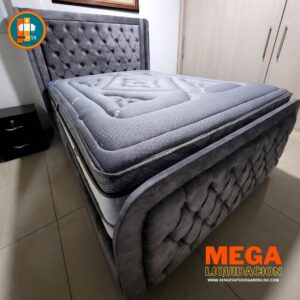 Pillow Top 3D Semi Ortopedico de 40 cm de grueso