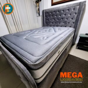 Pillow Top 3D Semi Ortopedico de 40 cm de grueso
