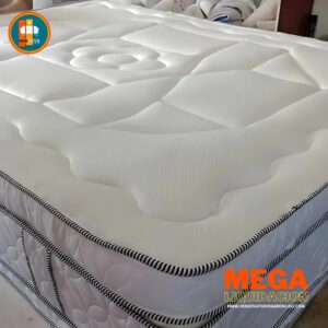 Pillow Top 3D Semi Ortopedico de 40 cm de grueso