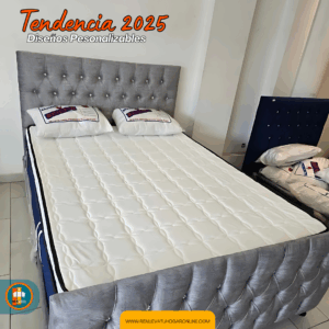 Combo : Base + Espaldar + Colchon Modelo: basic-48