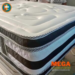 Pillow Top 3D Semi Ortopedico de 40 cm de grueso