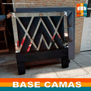 🛏️ Base cama y Espaldar con Espejo/Vidrio – Alta Gama