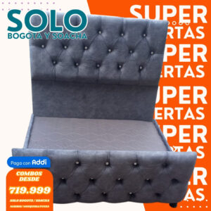 COMBO BASICO 120*190 EN REMATE