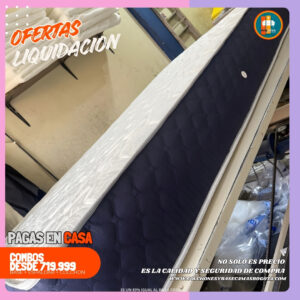 COLCHÓN SEMI-ORTOPÉDICO BÁSICO | Medida 140×190 (Doble)