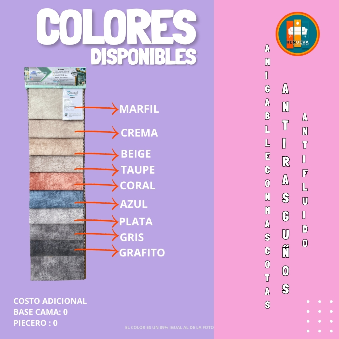 Base Cama con Espejo / Vidrio 140×190 (Doble) Personalizable - Image 9