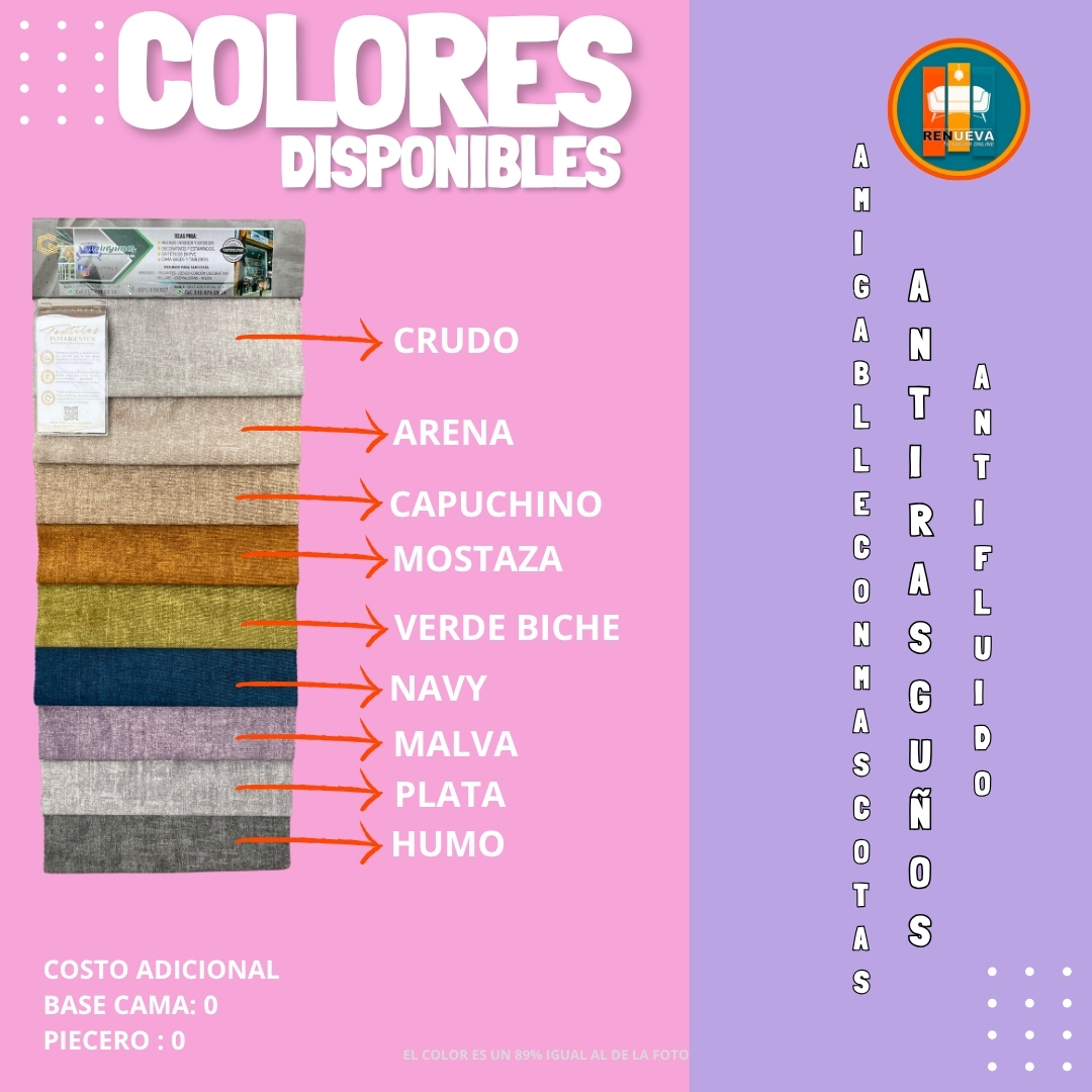 Base Cama con Espejo / Vidrio 140×190 (Doble) Personalizable - Image 12