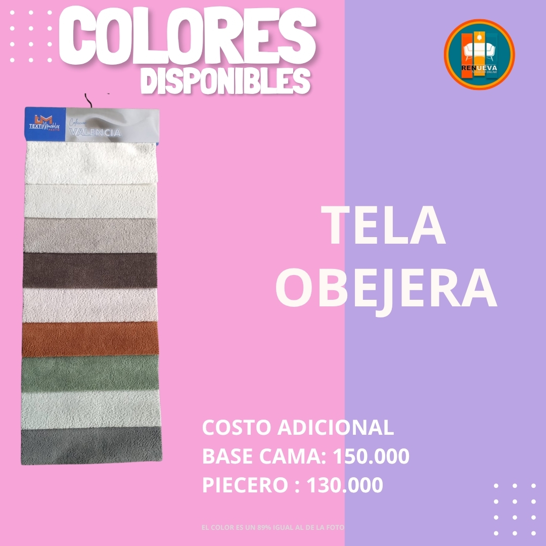 Base Cama con Espejo / Vidrio 140×190 (Doble) Personalizable - Image 6