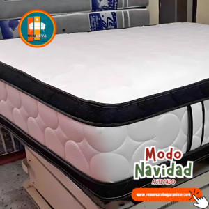 COLCHÓN PILLOW TOP BÁSICO GROSOR 35 CM | Medida 140×190 (Doble)