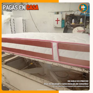 COLCHÓN PILLOW TOP BÁSICO GROSOR 35 CM | Medida 140×190 (Doble)