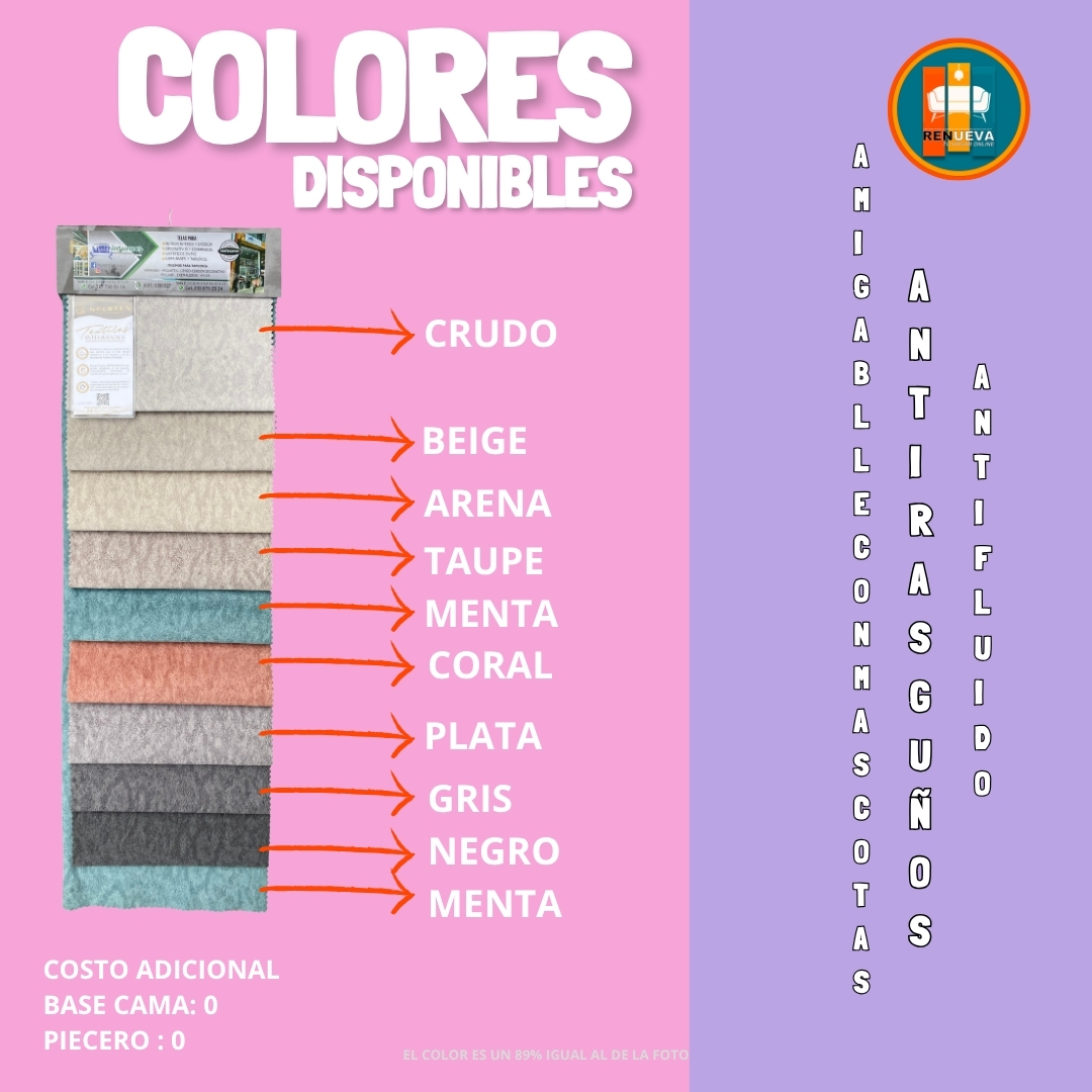 Base Cama con Espejo / Vidrio 140×190 (Doble) Personalizable - Image 18