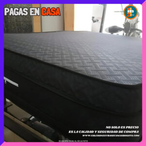 COLCHÓN PILLOW TOP BÁSICO GROSOR 35 CM | Medida 140×190 (Doble)
