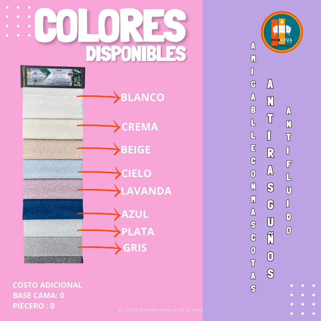 Base Cama con Espejo / Vidrio 140×190 (Doble) Personalizable - Image 16