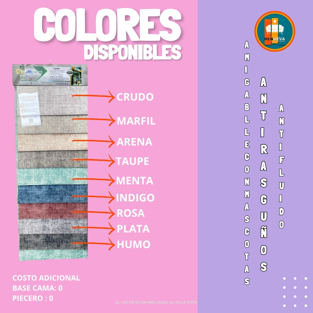 Base Cama con Espejo / Vidrio 140×190 (Doble) Personalizable - Image 8