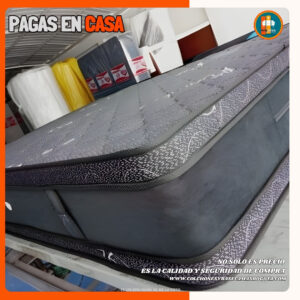 COLCHÓN PILLOW TOP BÁSICO GROSOR 35 CM | Medida 140×190 (Doble)